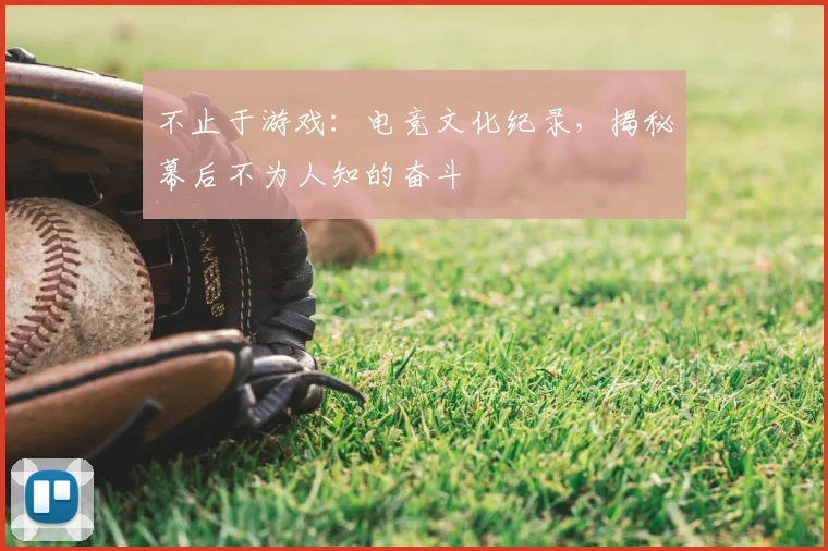 不止于游戏：电竞文化纪录，揭秘幕后不为人知的奋斗