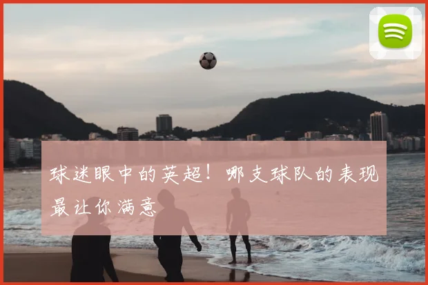 球迷眼中的英超!哪支球队的表现最让你满意